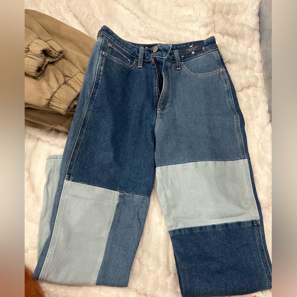 Hollister multi-color jeans
